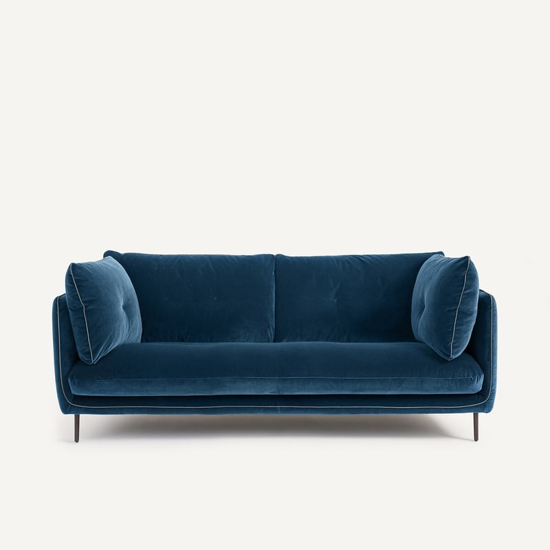 Am.pm Kompaktes Sofa Aus Samt, Botero