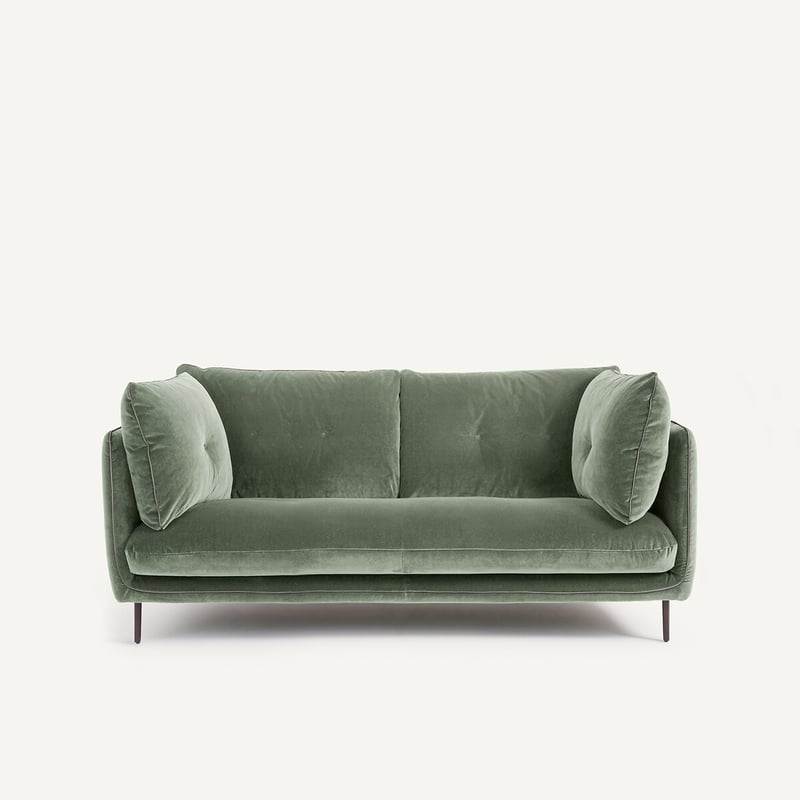 Am.pm 2-sitzer-sofa Aus Samt, Botero