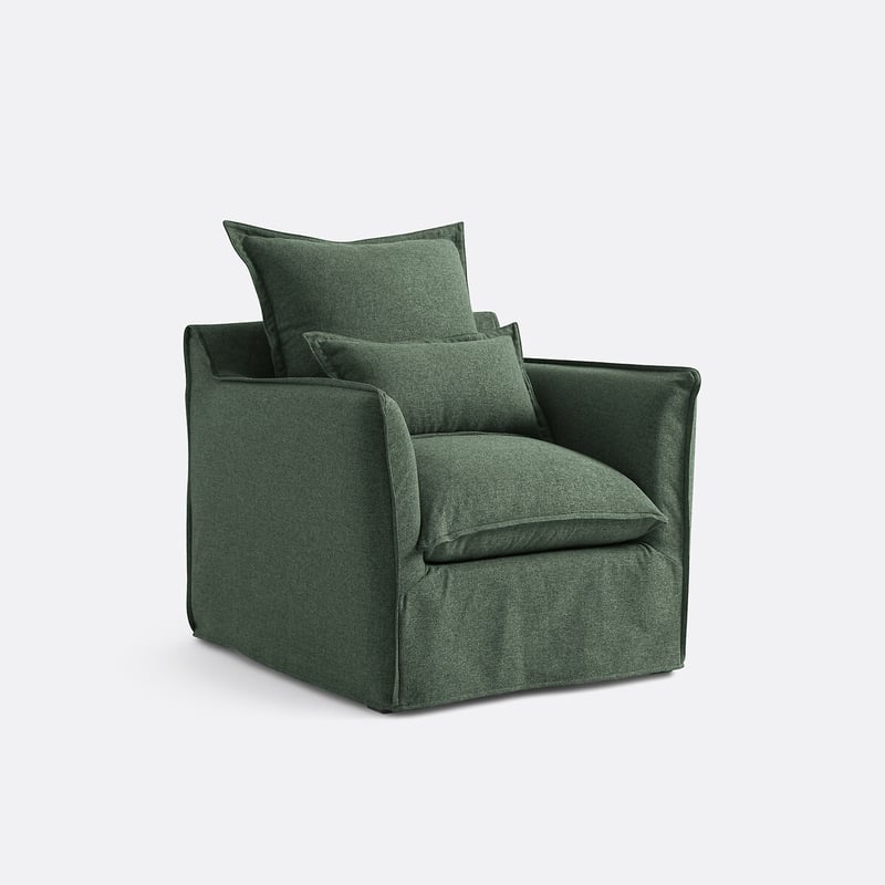 Sessel Odna, Abnehmbarer Bezug, Aus Polyester