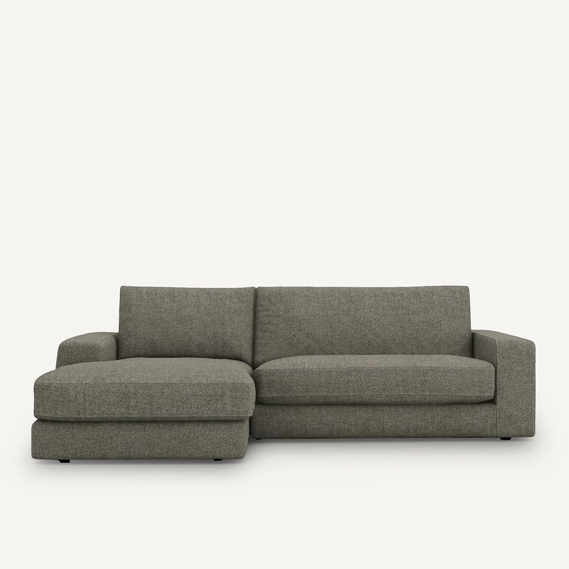 Am.pm Ecksofa Skander, Tweed-optik