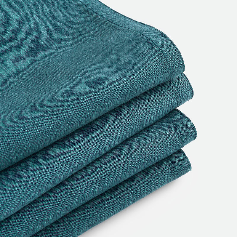 La Redoute Interieurs 4er-pack Servietten Victorine, Gewaschenes Leinen