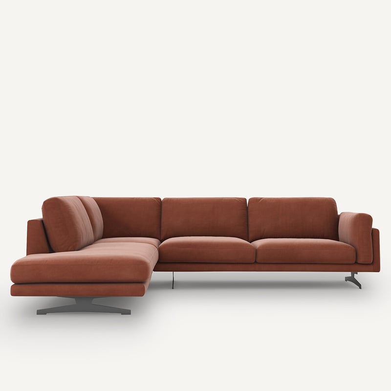 Am.pm Ecksofa César, Samt