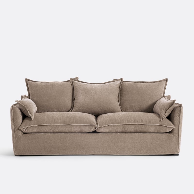 2, 3, 4, 5-sitzer-sofa, Abnehmbarer Bezug, Polyester Meliert, Odna