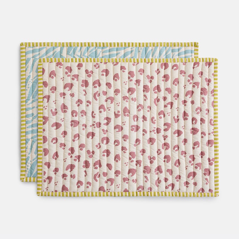 La Redoute Interieurs 2er-set Wendetischsets Aus Baumwollvoile, Lean