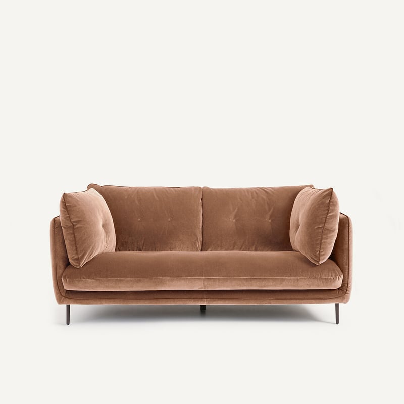 Am.pm 2-sitzer-sofa Aus Samt, Botero