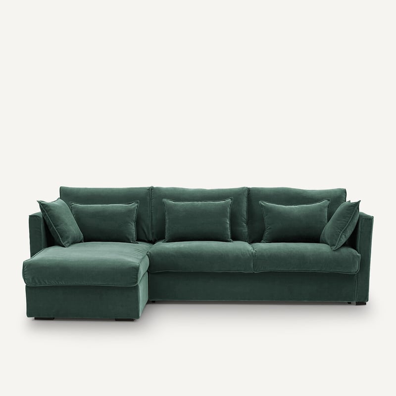 Am.pm Eckschlafsofa Camille, Samt