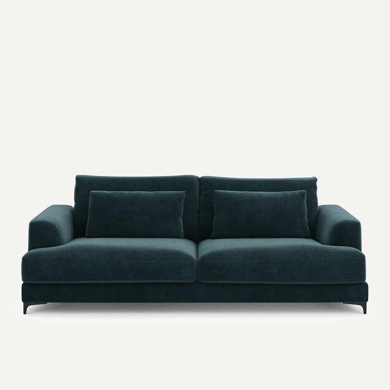 Am.pm Sofa 4p Umwandelbar Velours Chenille, Marsile
