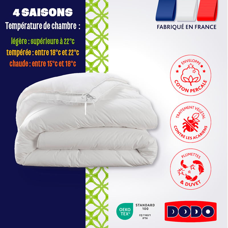 Dodo Ganzjahres-duvet Mit 50% Entendaunen