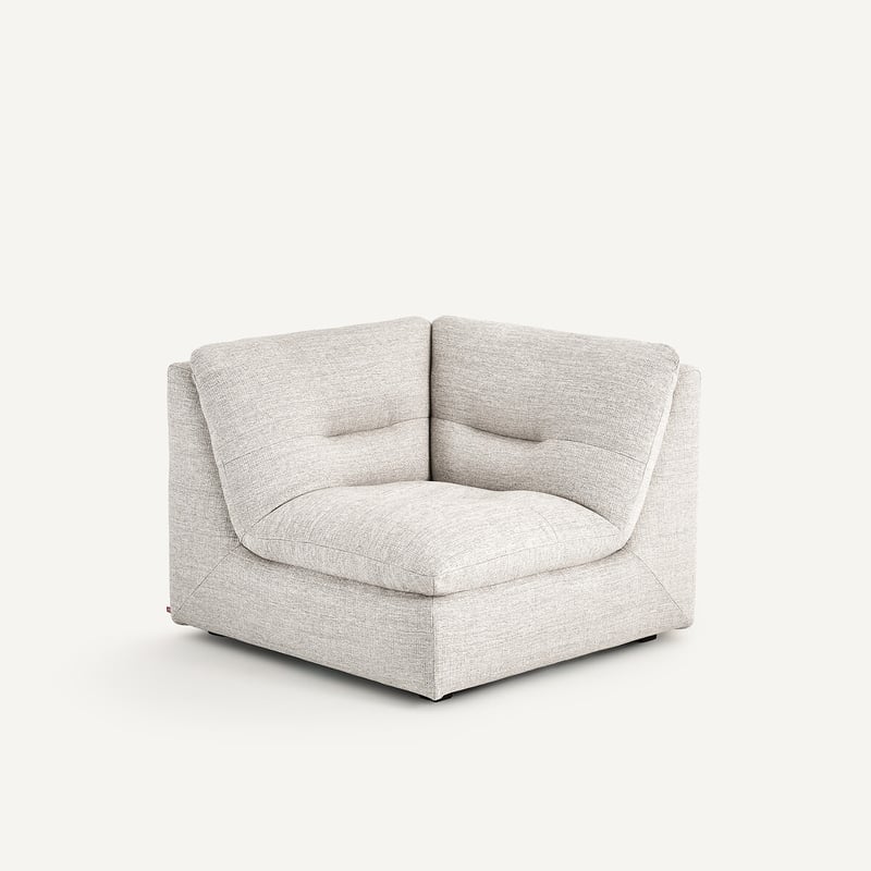 Am.pm Modularer 90°-winkel Aus Jaspé-stoff, Giuliano
