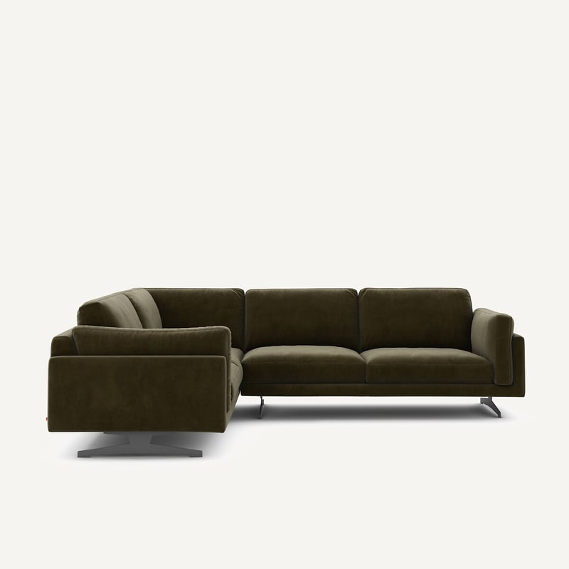 Am.pm Ecksofa César, Samt