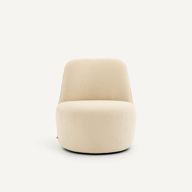 Am.pm X Emmanuel Gallina Drehbarer Sessel, Polyester, Rosebury, Design Emmanuel Gallina