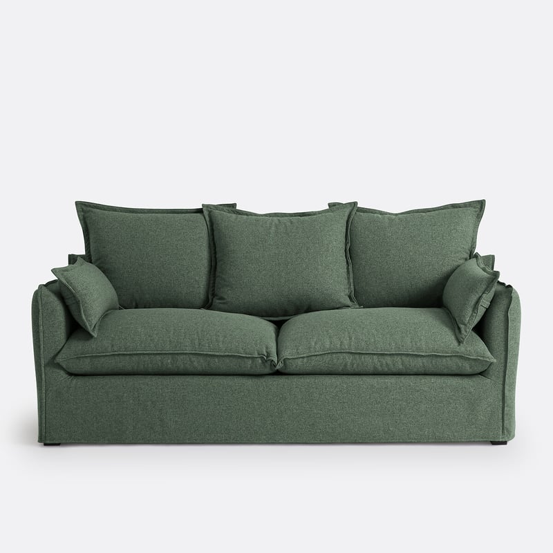 Sofa, 2-, 3- Oder 4-sitzig, Umwandelbar, Mit Abnehmbaren Bezug, Aus Polyester, Odna