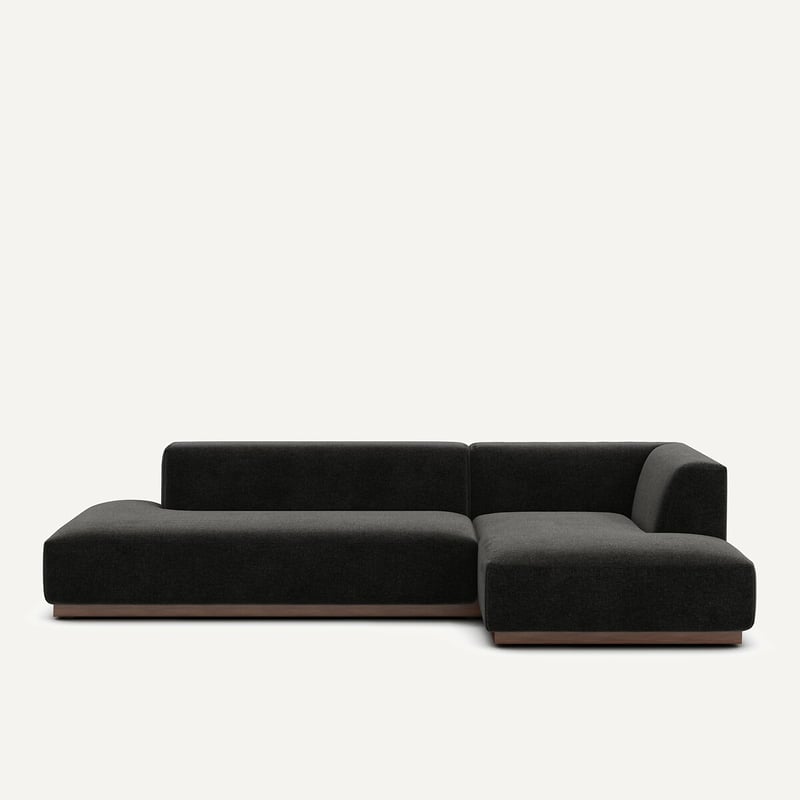 Am.pm Xl-ecksofa Jacopo Mit Ecke Rechts, Chenillesamt