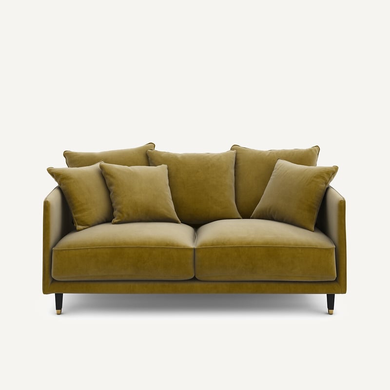 Am.pm Sofa 3p Compact Velours, Lazare