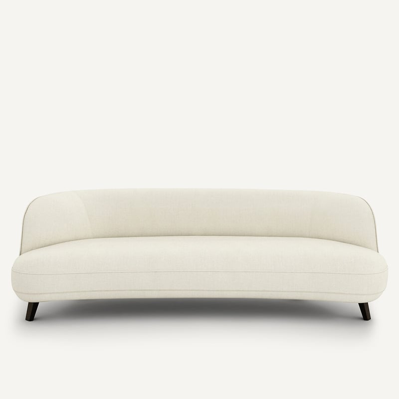 Am.pm X Emmanuel Gallina 5-sitzer-sofa, Chambray-leinen, Design Emmanuel Gallina, Rosebury