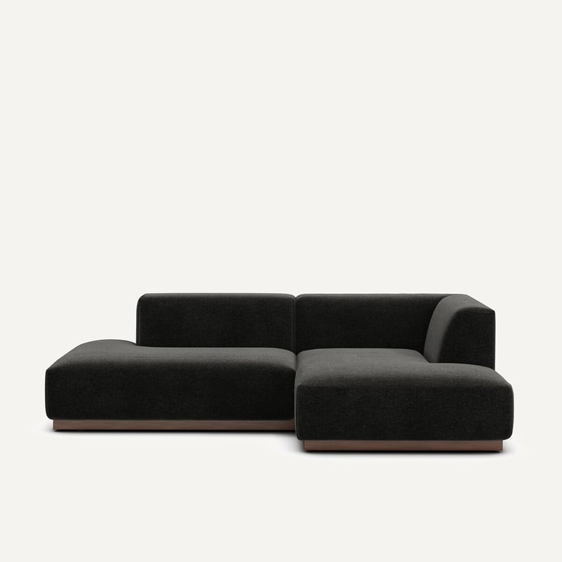 Am.pm Ecksofa Jacopo Mit Ecke Rechts, Chenillesamt