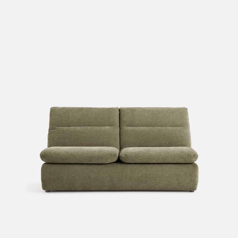 Sofa Aus Geprägtem Velours Mit 2 Sitzplätzen Erable