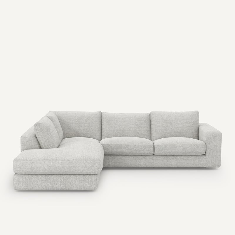 Am.pm Ecksofa Skander, Jaspé-stoff