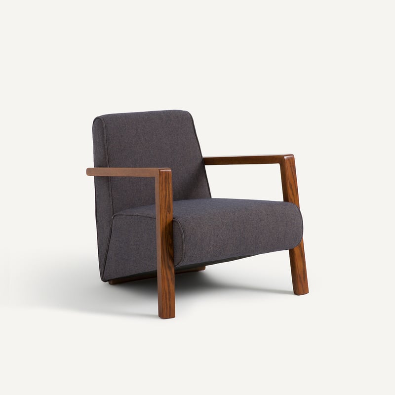 Am.pm Sessel Mit Bezug Aus Wolle Und Polyester, Sanami