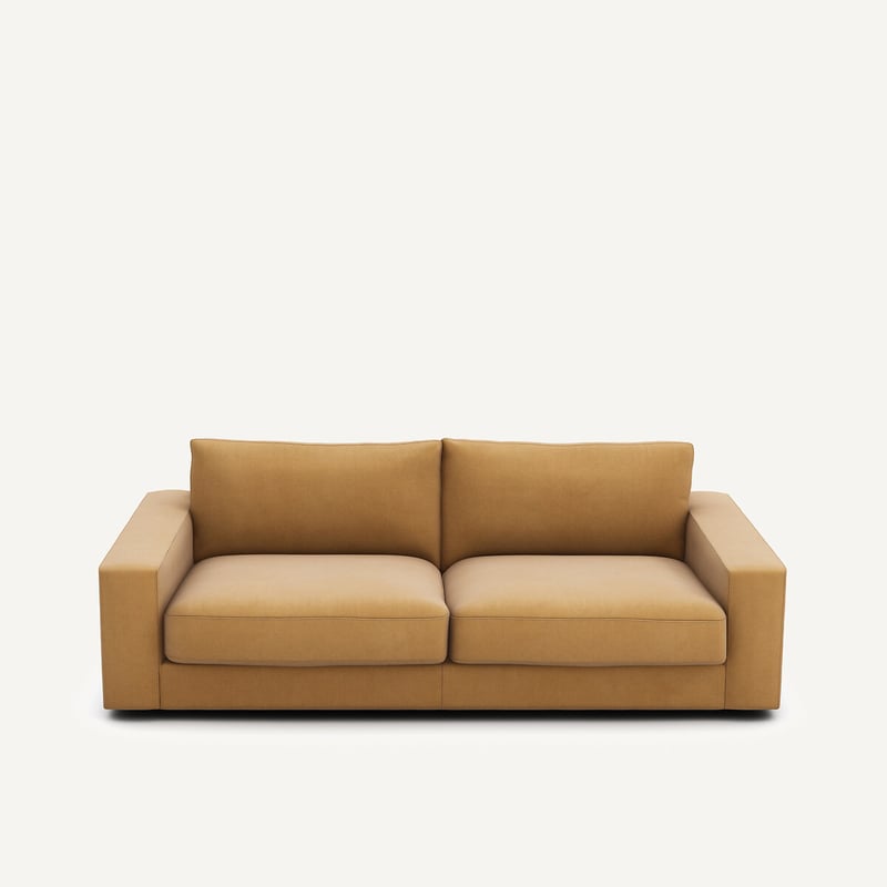 Am.pm Schlafsofa, 3-sitzer, Aus Leinenvelours, Skander
