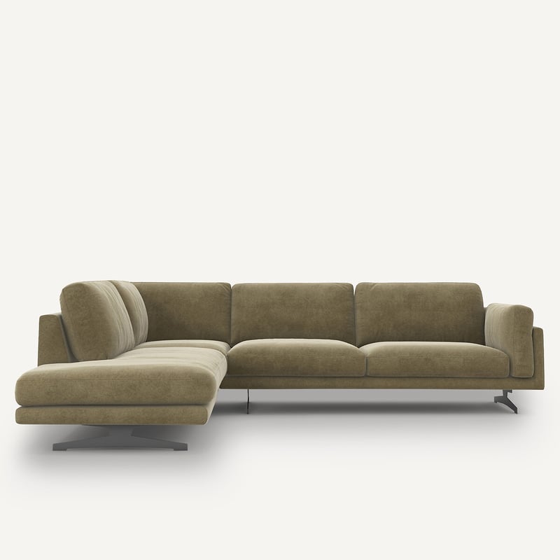 Am.pm Ecksofa César, Leinensamt