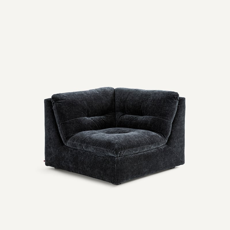 Am.pm Modularer 90°-winkel Aus Chenille-velours, Giuliano