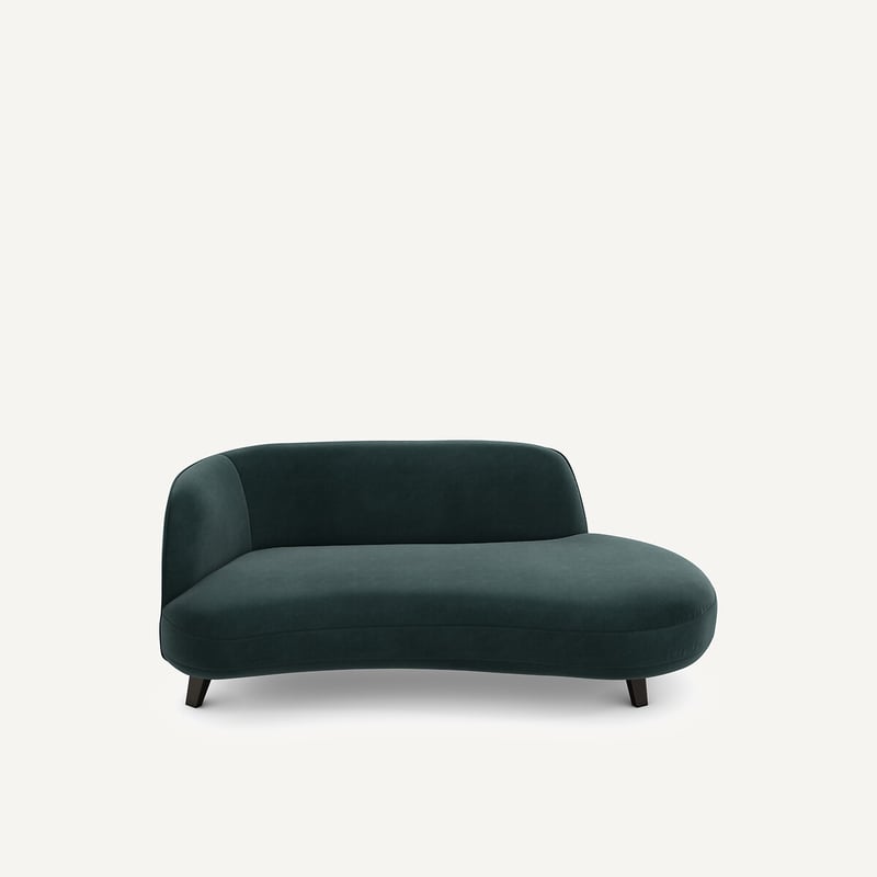 Am.pm X Emmanuel Gallina Dormeuse-sofa, Samt, Rosebury, Design Emmanuel Gallina