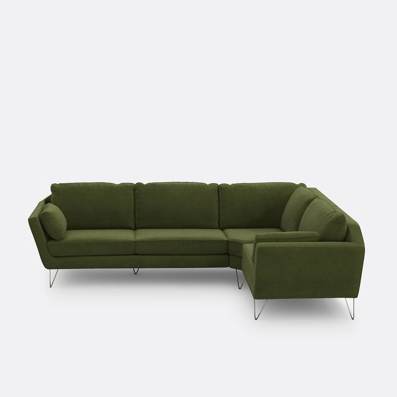 Xl-ecksofa Topim, Samt