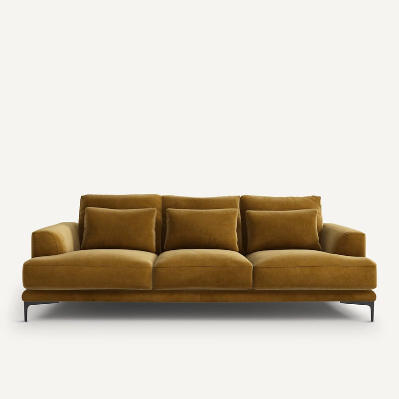 Am.pm 4-sitzer-sofa Marsile, Samt