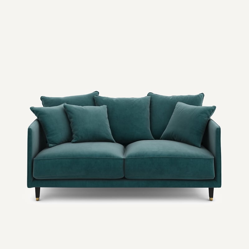 Am.pm Sofa 3p Compact Velours, Lazare
