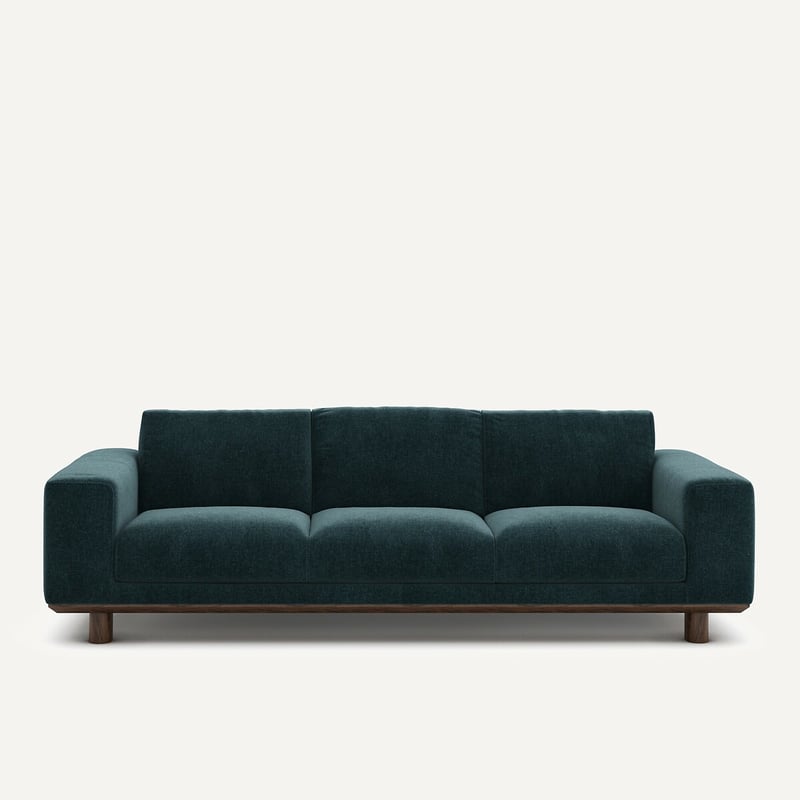 Am.pm Sofa Cerea Aus Chenille-velours