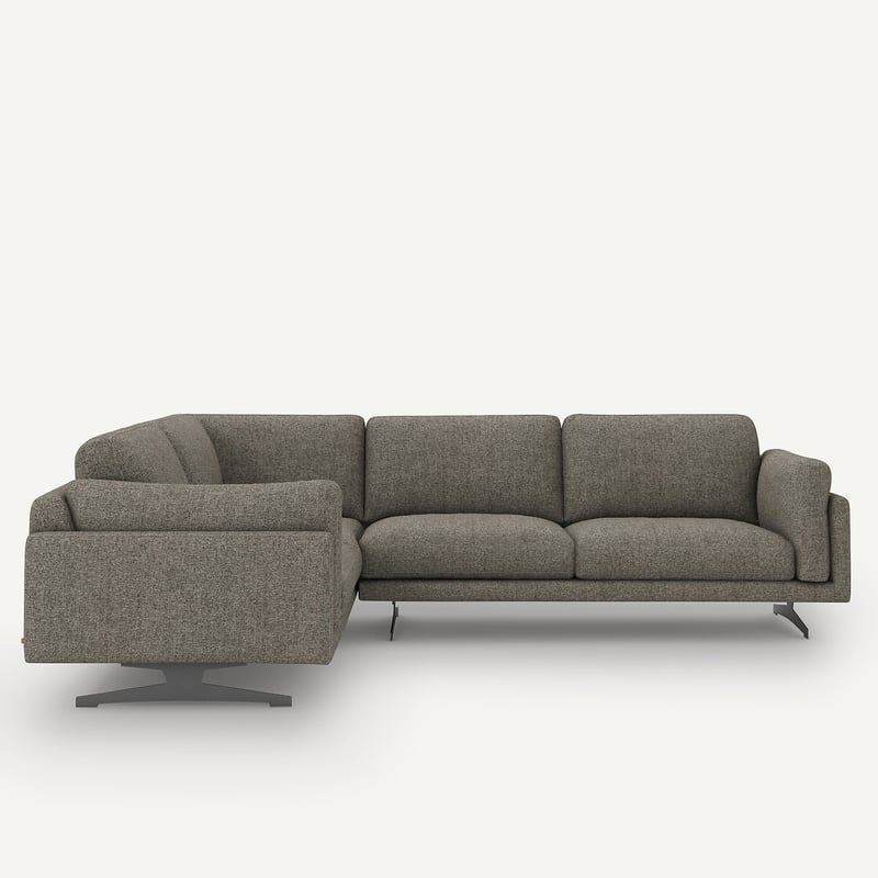 Am.pm Ecksofa César, Tweed-optik