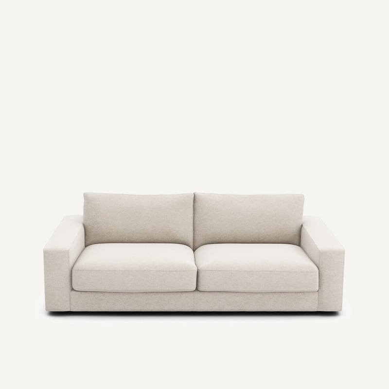 Am.pm 3-sitzer-sofa, Umwandelbar, Aus Meliertem Leinen, Skander