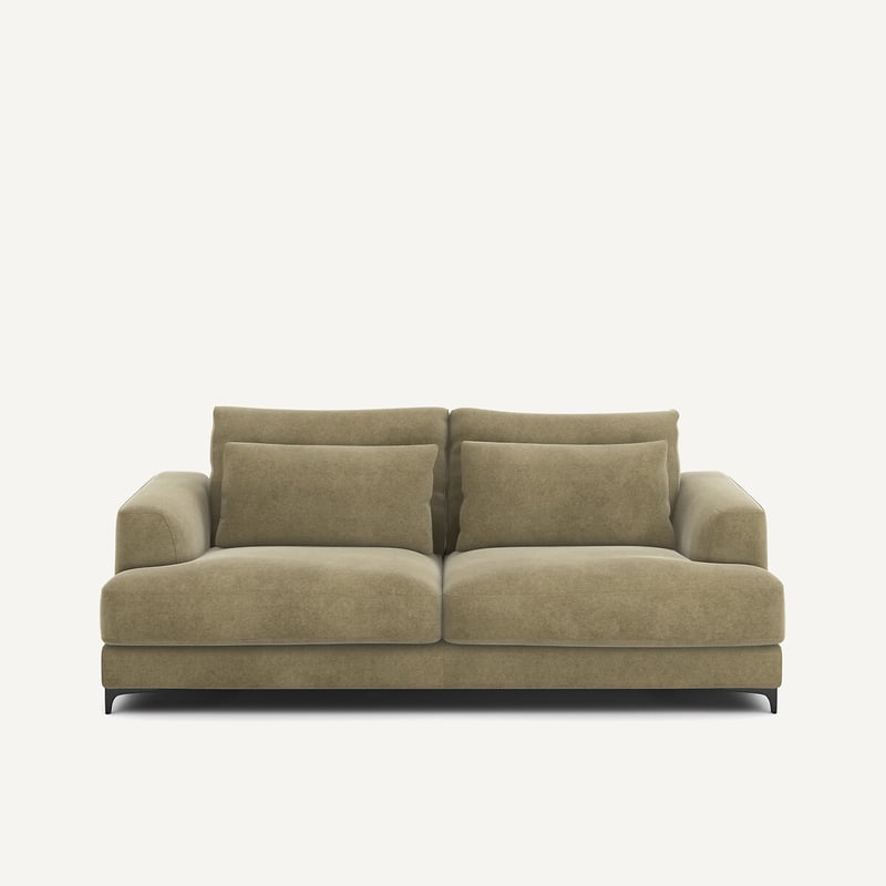Am.pm 3-sitzer-schlafsofa Marsile, Leinensamt