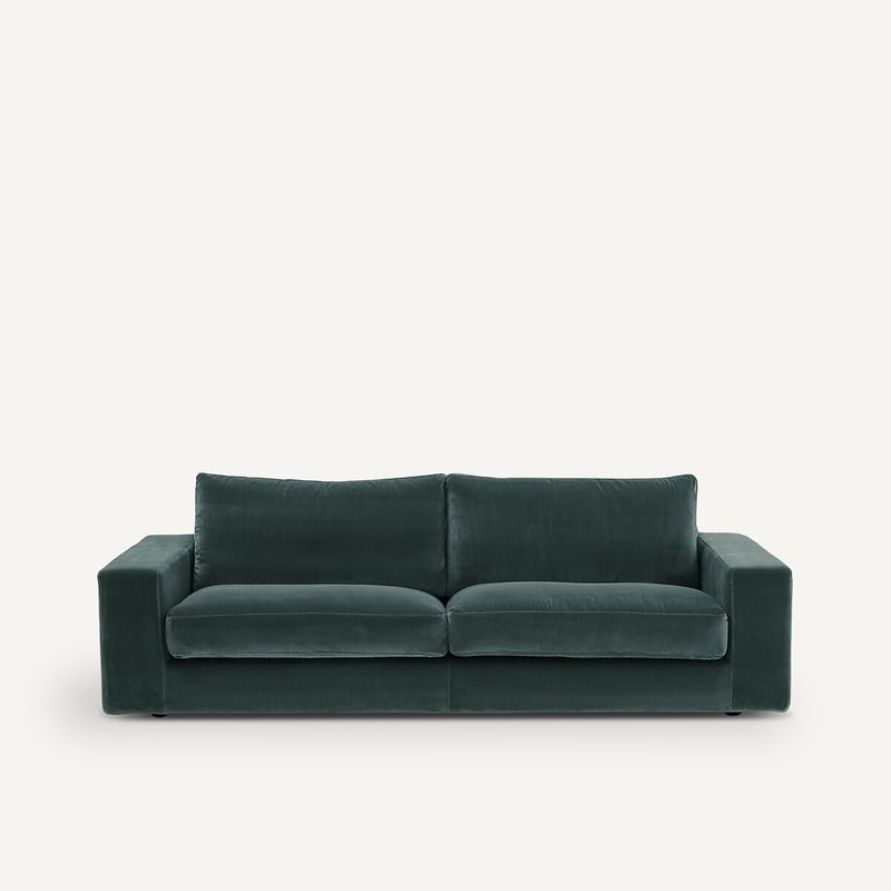 Am.pm 3-sitzer-sofa, Samt, Skander