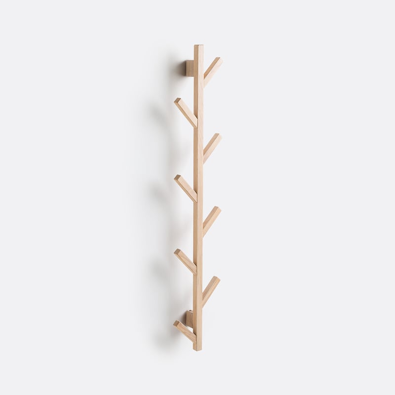 La Redoute Interieurs Wandgarderobe Anela Mit 8 Haken, Eiche