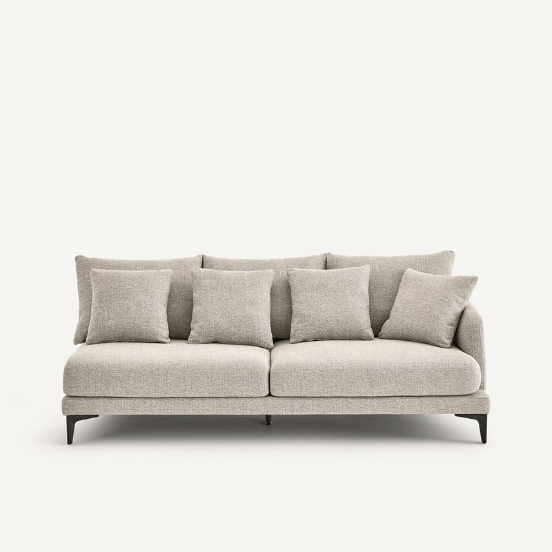 Am.pm X Emmanuel Gallina 3-sitzer Halbsofa Aus Strukturiertem Mix, Moderniste, Design Emmanuel Gallina