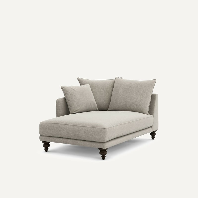 Am.pm Chaiselongue Aus Chenille-samt, Lazarus
