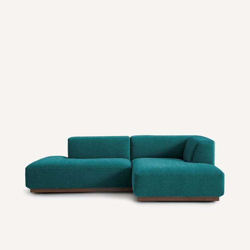 Am.pm Ecksofa Jacopo Mit Ecke Rechts, Chenillesamt