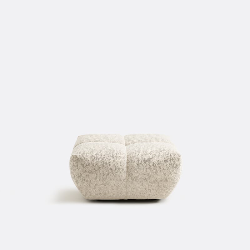 Hocker, Reliefstoff, L83 Cm, Nuria