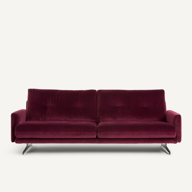 Am.pm Sofa Aus Samt, Delicato