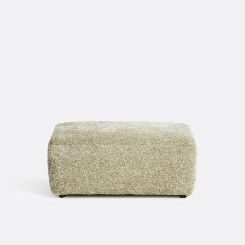 Hocker-element Für Ein Modulares Sofa, Aus Chenille-jacquard, Amad