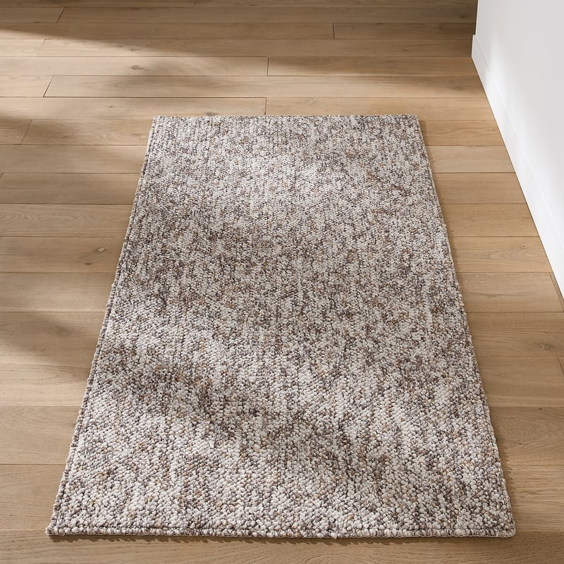 Läuferteppich Mako, Bouclé-optik
