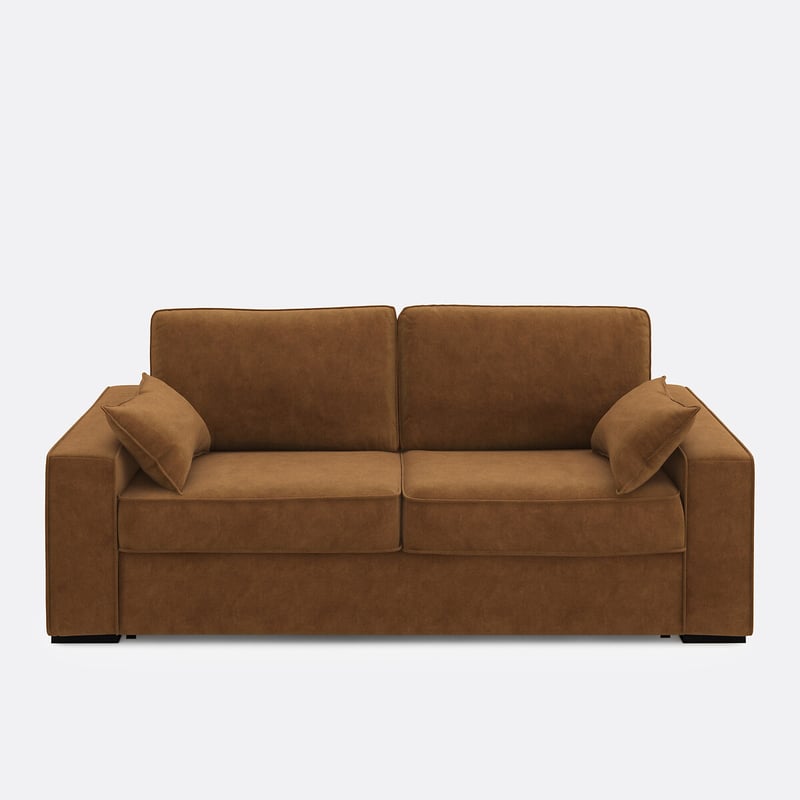 Schlafsofa Aus Velours, 2-, 3- Oder 4-sitzer, Comfort Bultex® Cécilia