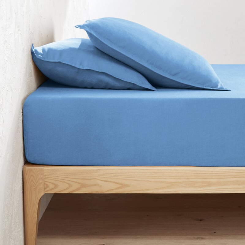 La Redoute Interieurs Fixleintuch Linot Aus Vorgewaschenem Leinen, Steg 30 Cm