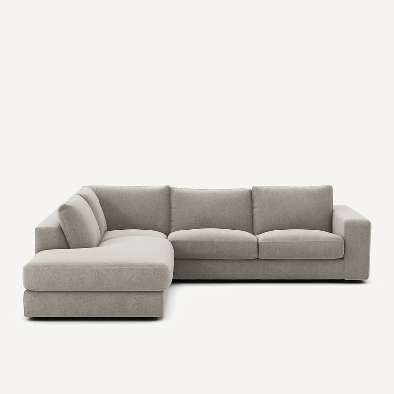 Am.pm Ecksofa Aus Chenille-velours, Skander