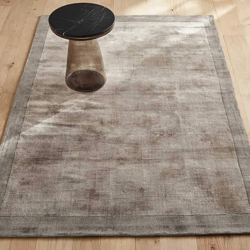Am.pm Teppich Burada, Tencel™, Handgewebt