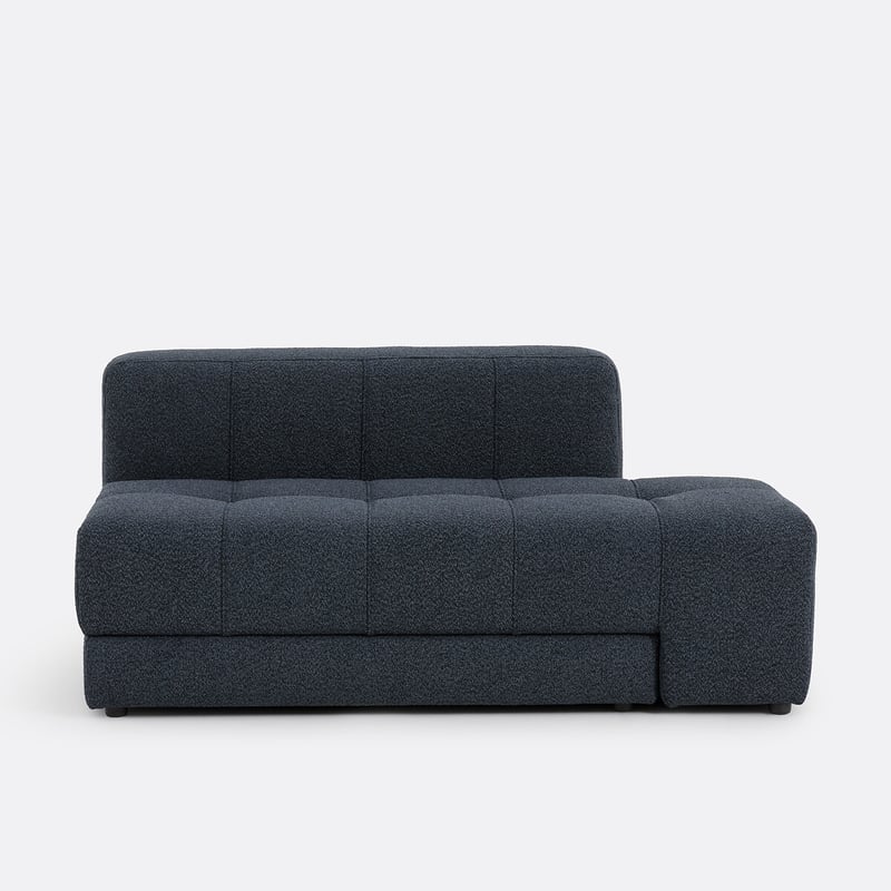 Drehbare Sitzbank, Gerade, Modulierbar, Feines Bouclé, Fano