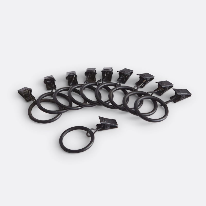 La Redoute Interieurs 10er-pack Gardinenringe Onega, Durchmesser 25 Mm