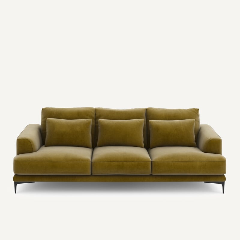 Am.pm 4-sitzer-sofa Marsile, Samt